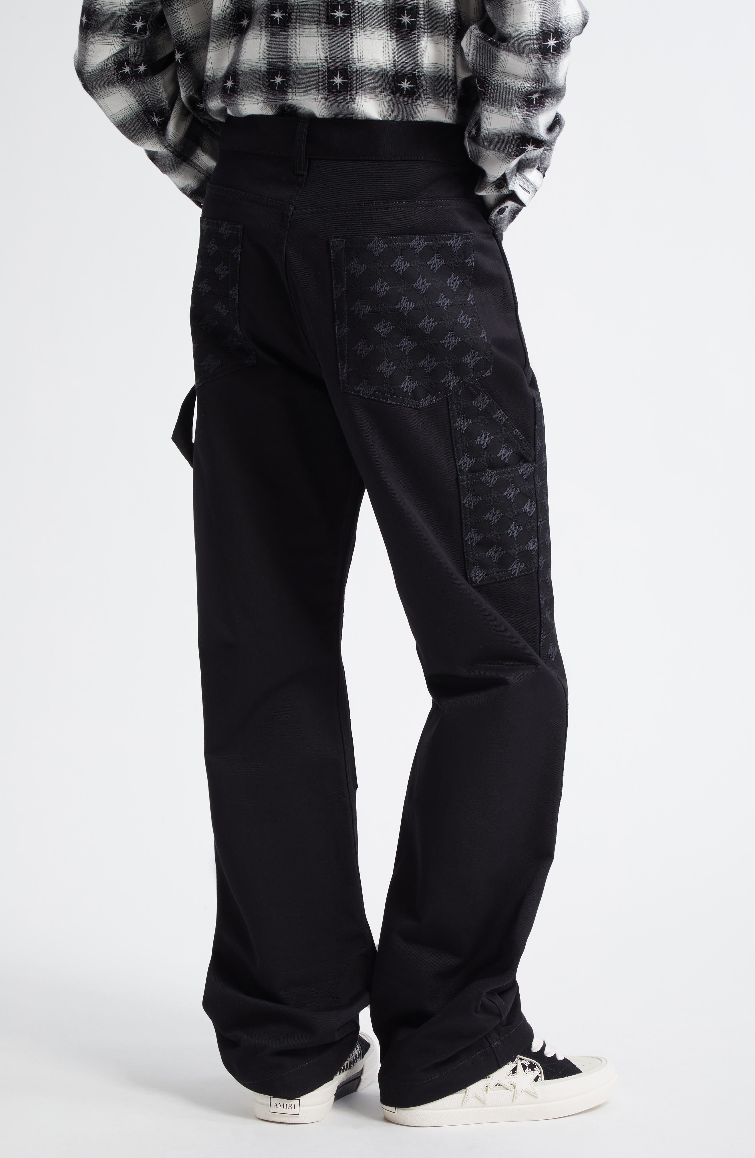 MA Quad Jacquard Cotton & Wool Carpenter Jeans (Men) | Nordstrom