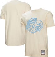 Mitchell & Ness Men's Mitchell & Ness Cream North Carolina Tar Heels Vintage Tone T-Shirt
