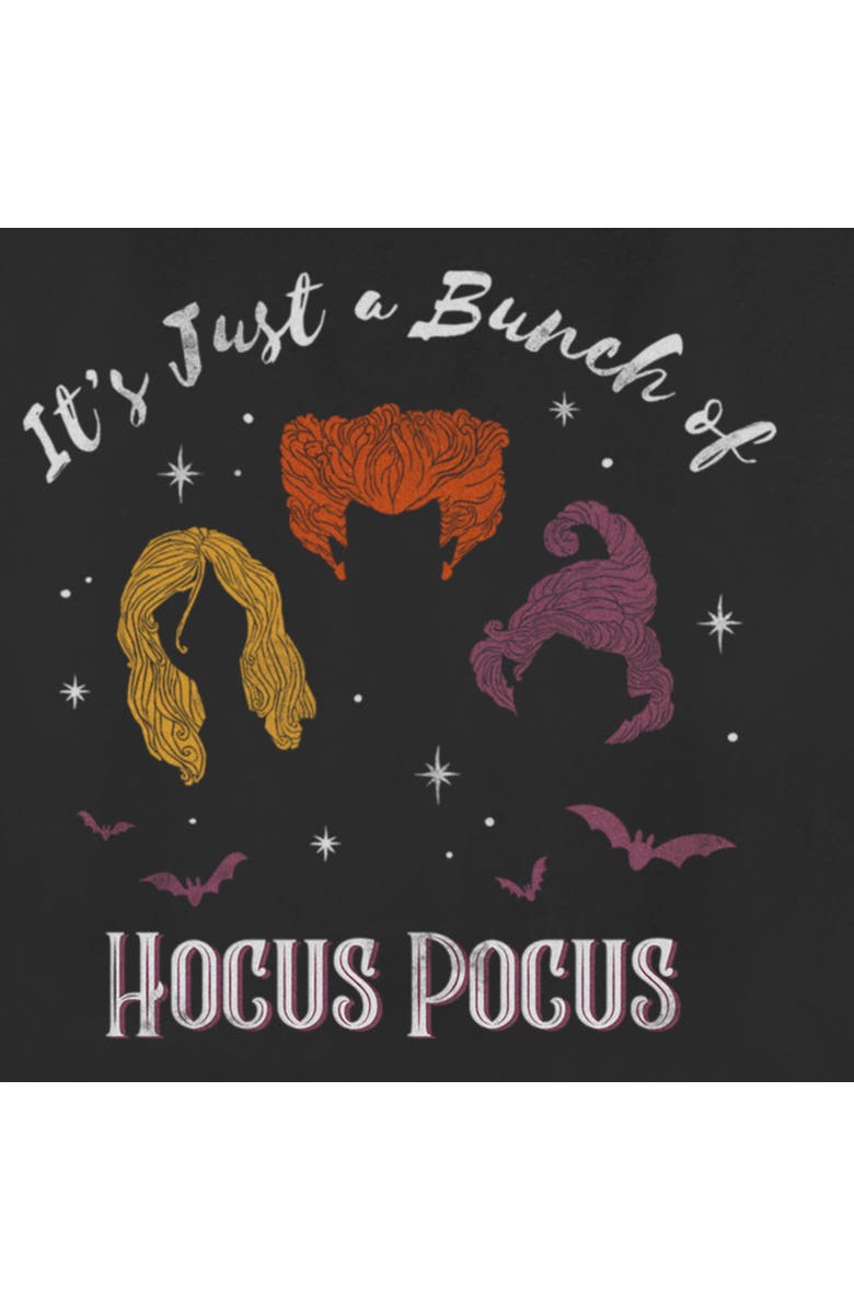 Hocus Pocus Women's Hocus Pocus A Bunch of Magical Witches Graphic T-Shirt, Alternate, color, Black