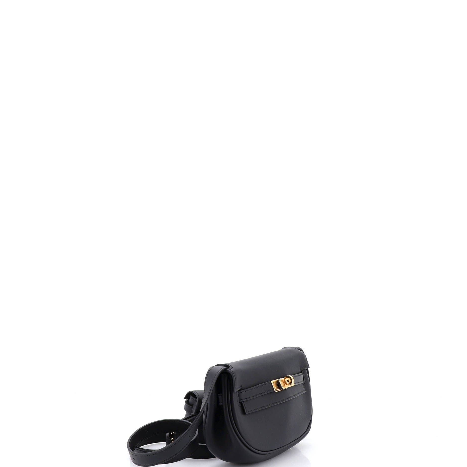Pre-Owned Hermes Kelly Moove Bag Swift, Alternate, color, Noir