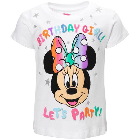 Minnie Mouse Birthday Graphic T-Shirt