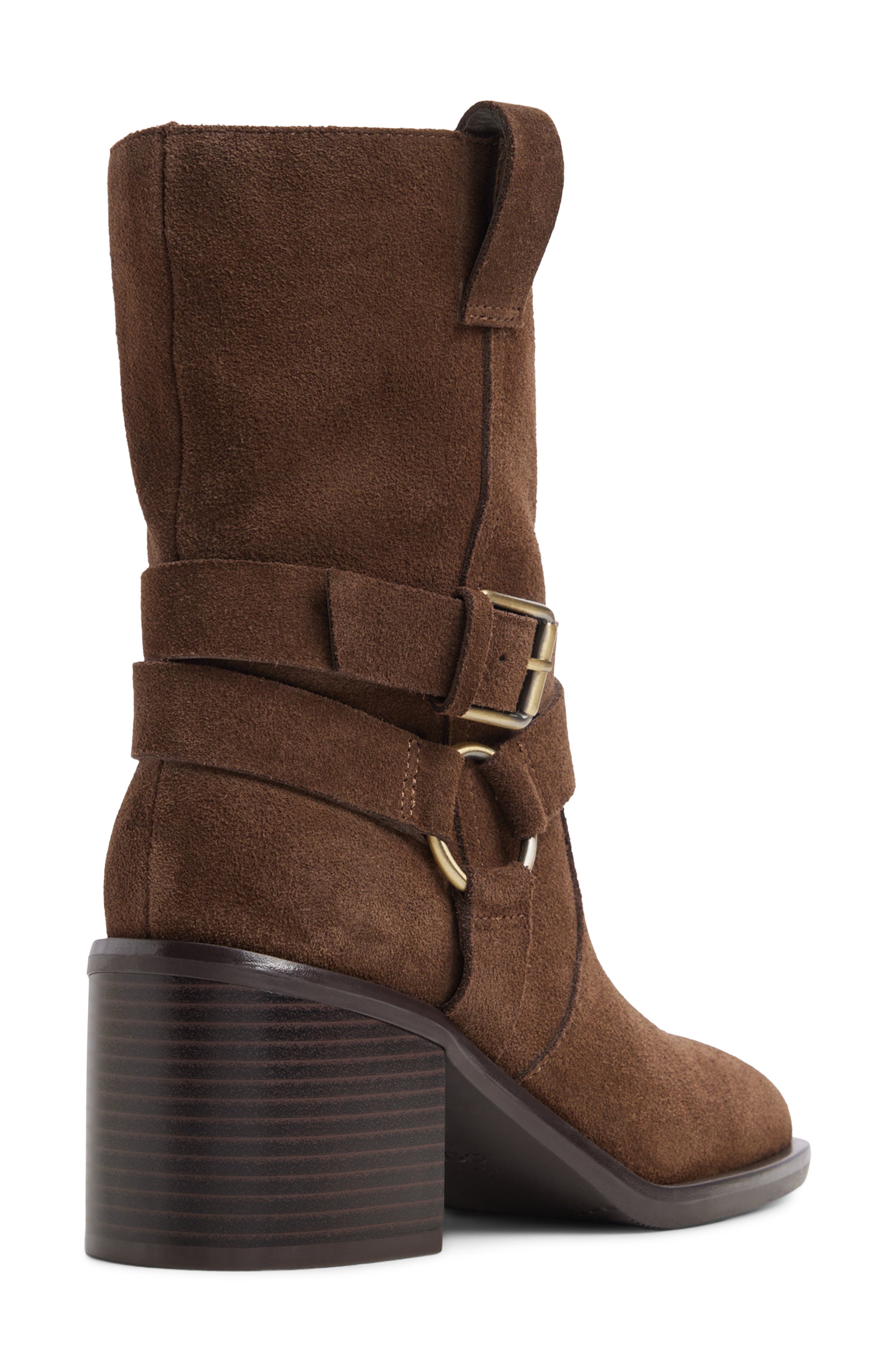 Magnolya Bootie, Alternate, color, BROWN/ MULTI