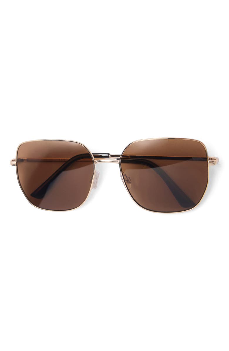 MANGO Square Sunglasses, Alternate, color,