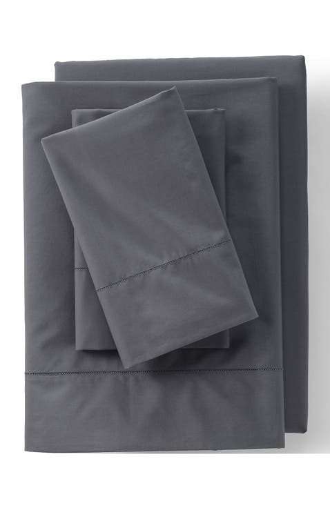300 Thread Count Cotton Percale Bed Sheet Set