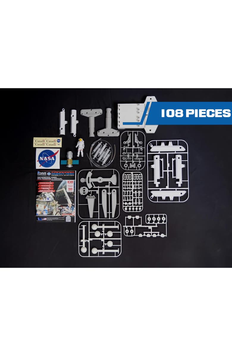 NASA Future Explorers Nasa Canadarm Robot Arm Mobility System, Alternate, color, Multicolored