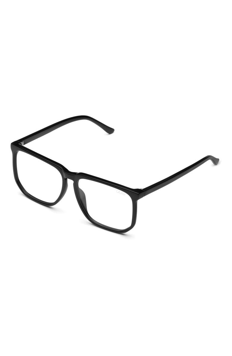 QUAY Australia Stranger 51mm Blue Light Filtering Glasses, Alternate, color,