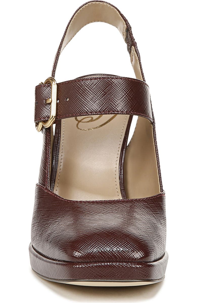 Sam Edelman Jildie Platform Slingback Pump, Alternate, color, French Burgundy