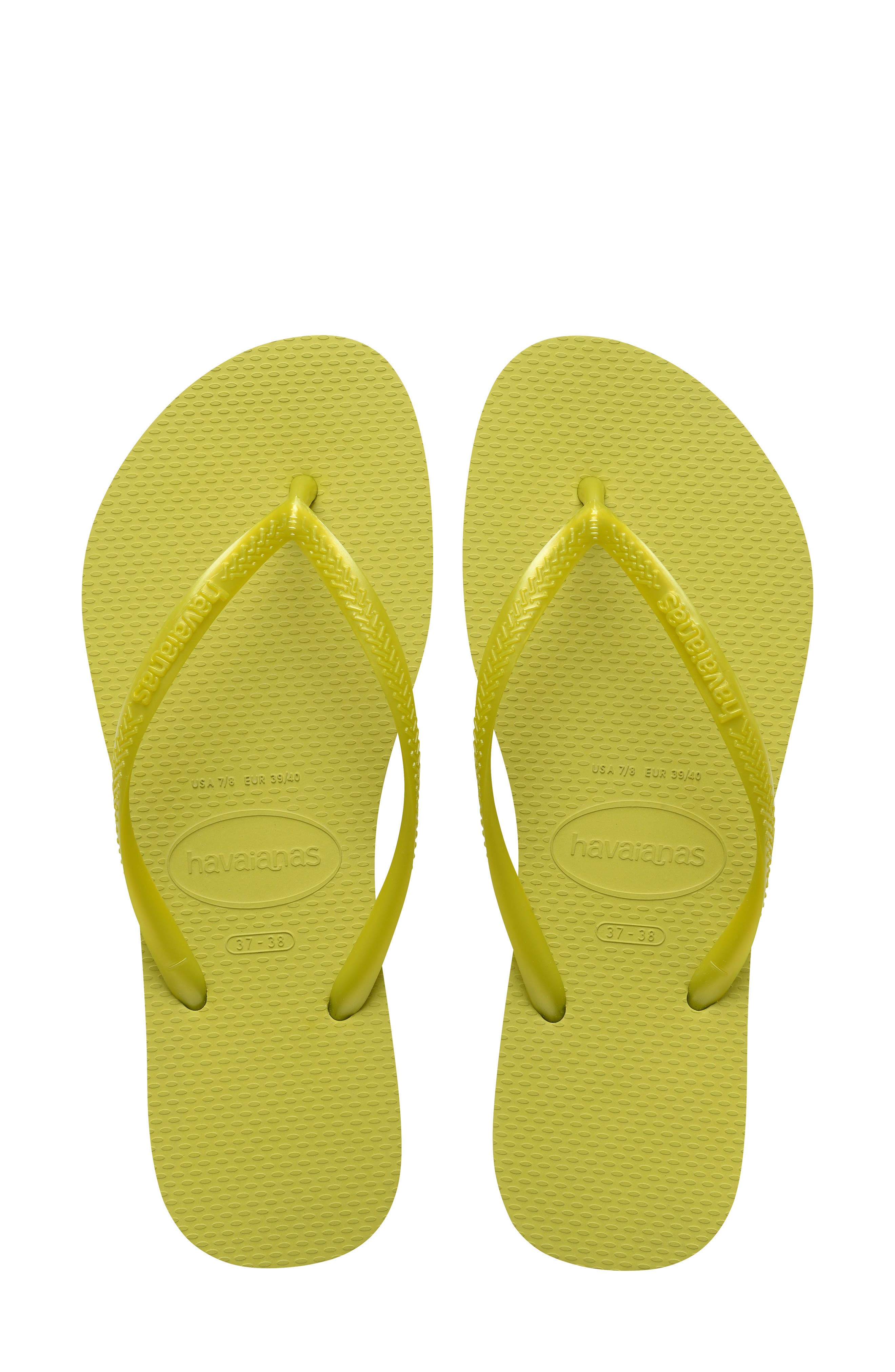 Slim Flip Flop, Alternate, color, WILD LIME