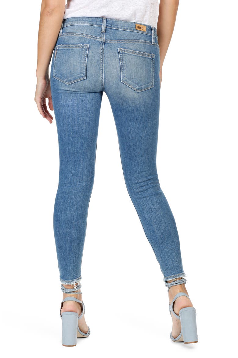 Verdugo Ankle Skinny Jeans, Alternate, color, BRANTLEY DESTRUCTED