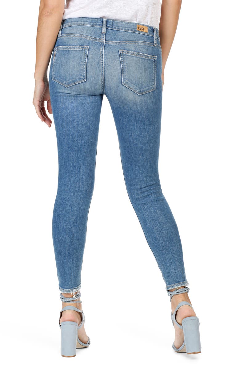PAIGE Verdugo Ankle Skinny Jeans, Alternate, color, 