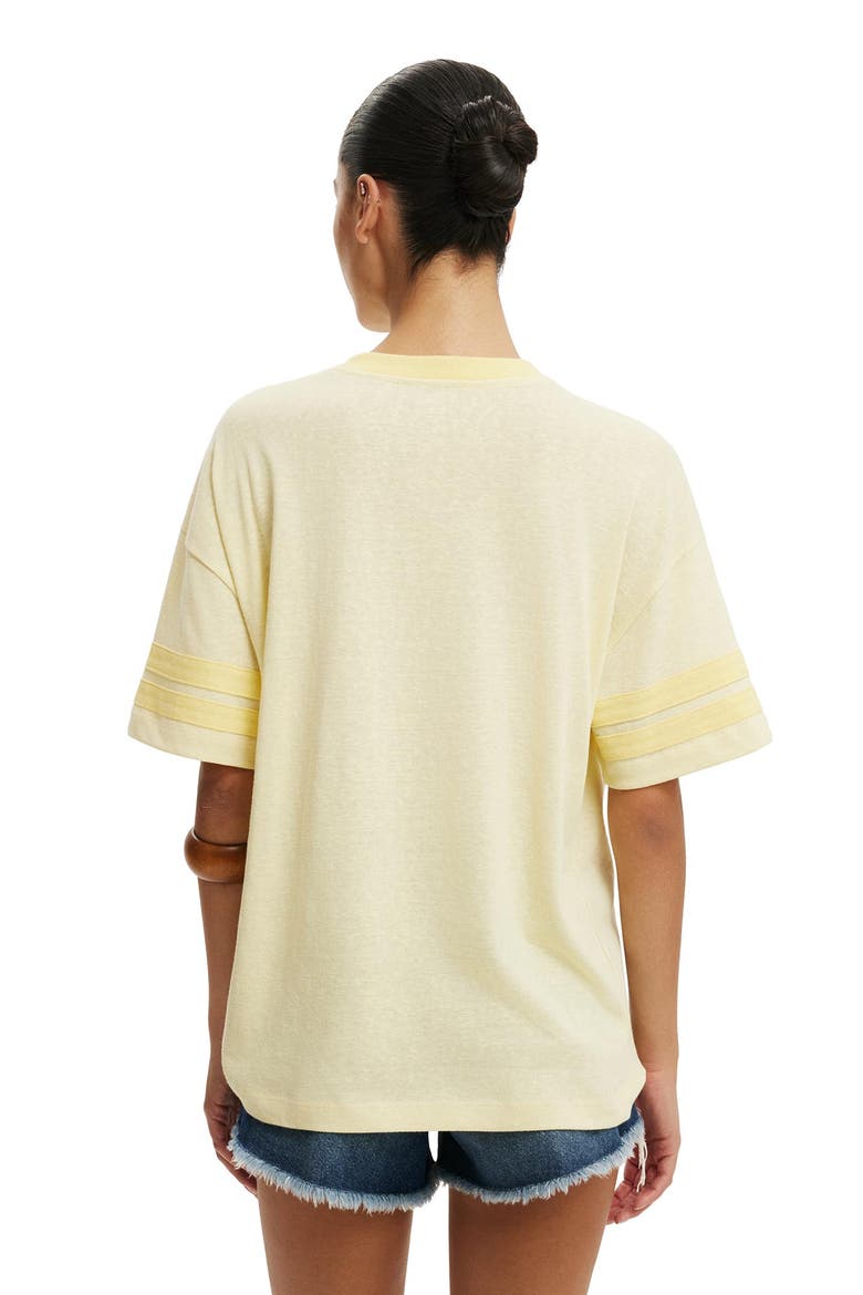 Women's V Neck Vacay Graphic Tee, Alternate, color, Paradise Found  Whipped