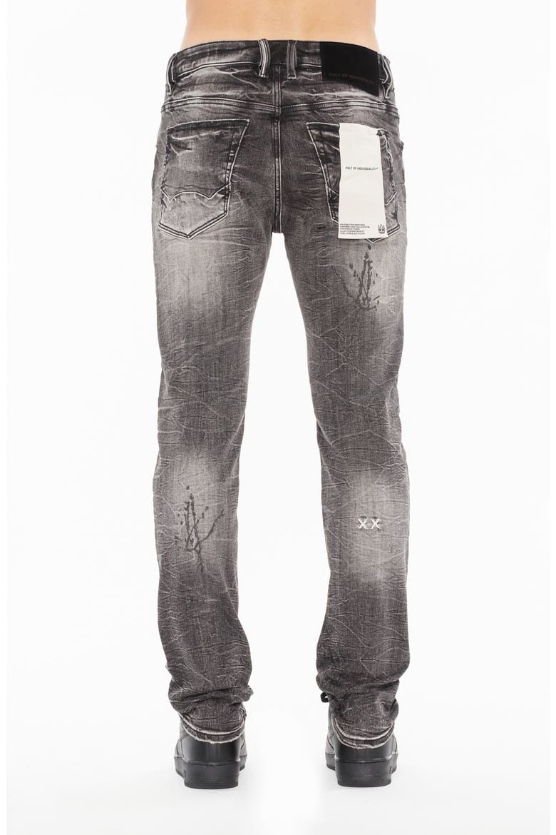 Rocker Slim Fit 602 Jeans, Alternate, color, CAVIAR