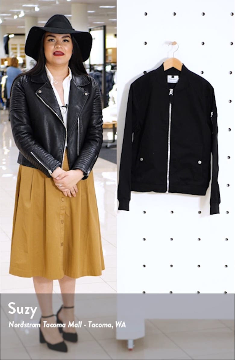 Woven Bomber Jacket, sales video thumbnail