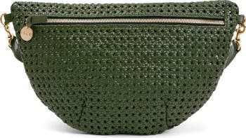 Grande Woven Leather Belt Bag