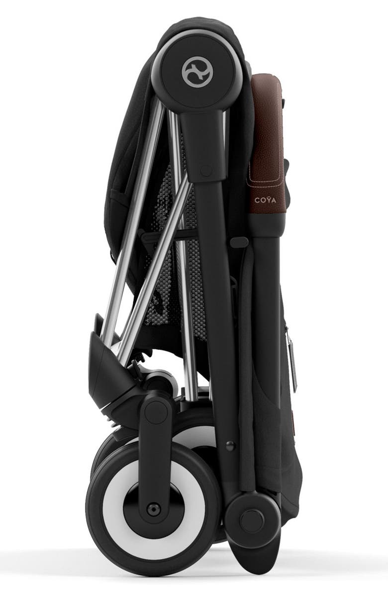 CYBEX COYA Compact Lightweight Travel Stroller, Alternate, color, Sepia Black