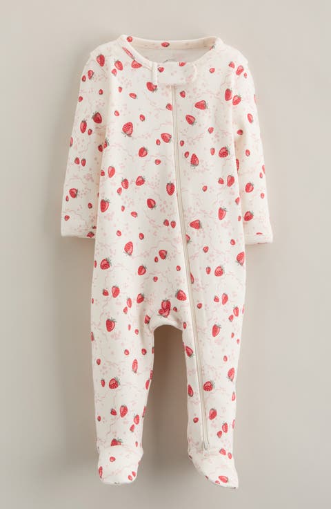 Print Cotton Footie (Baby)
