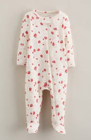Nordstrom Print Cotton Footie