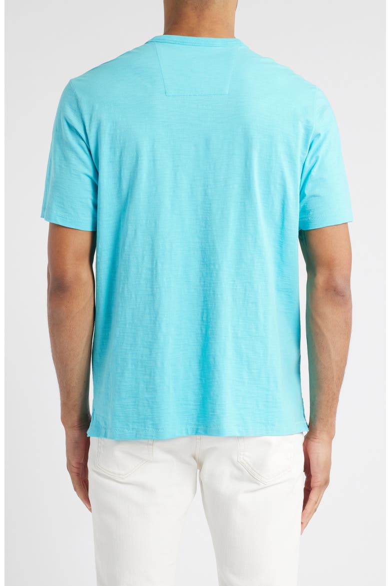 Bali Beach Crewneck T-Shirt, Alternate, color, BLUE CURACAO