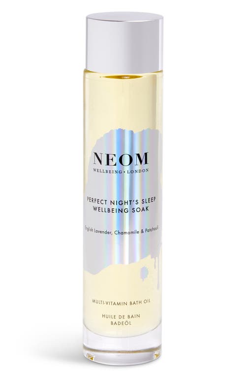 NEOM Wellbeing Perfect Night's Sleep Wellbeing Soak Multi-Vitamin Bath Oil in None  product