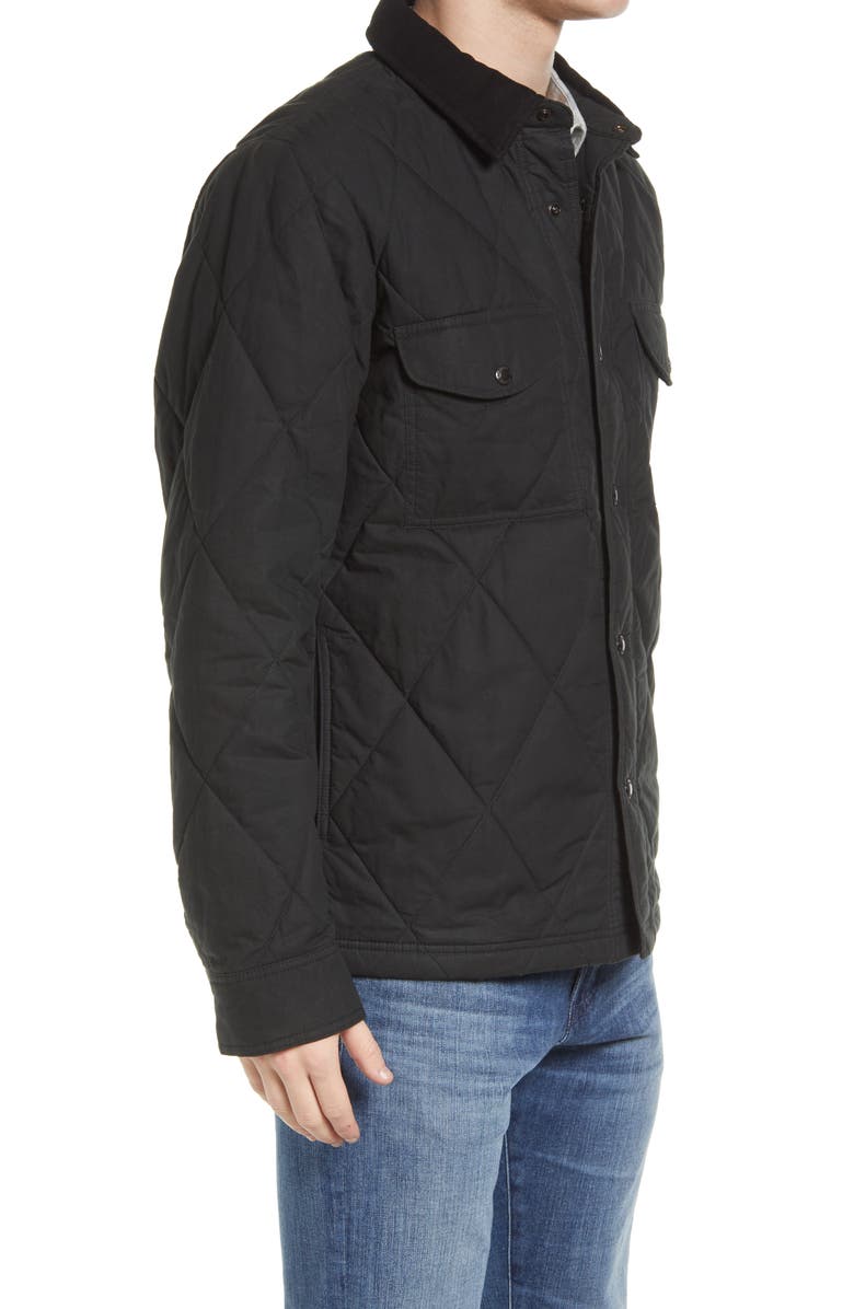 Filson Hyder Quilted Water-Repellent Shirt Jacket, Alternate, color,