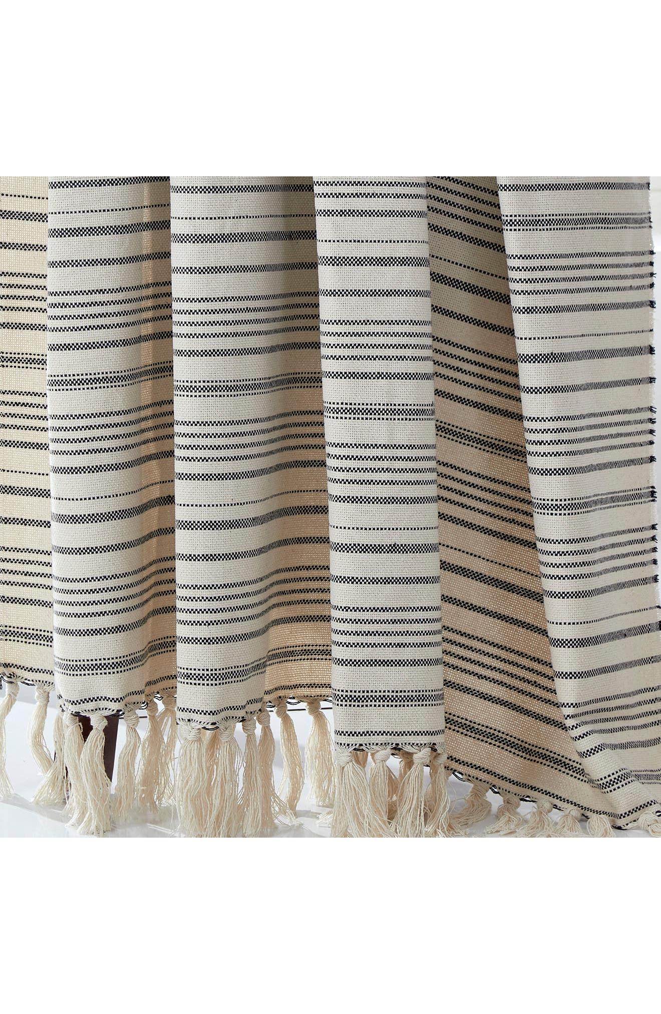 Modern Threads Recycled Cotton Fringe Blanket | Nordstromrack