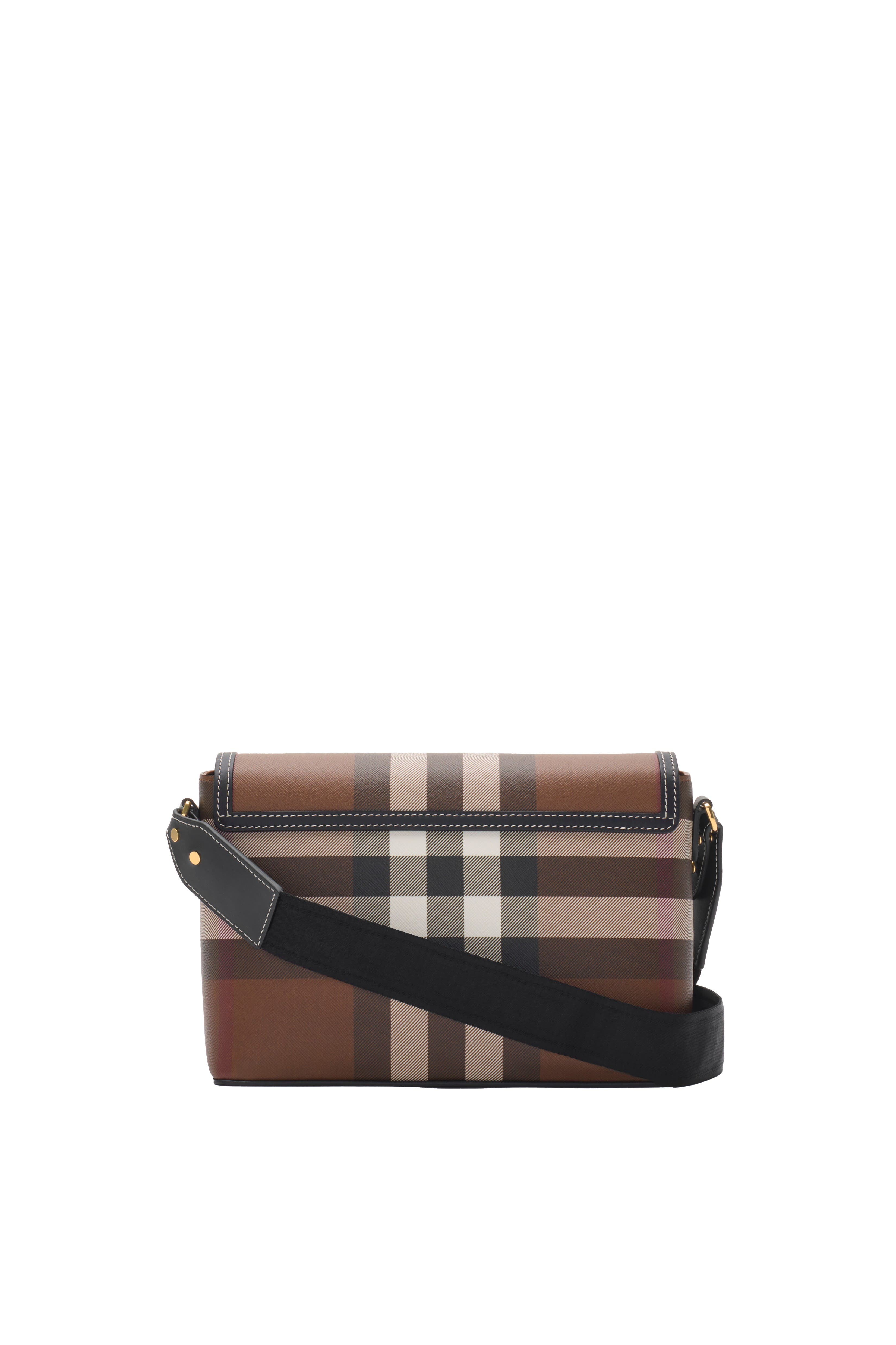 Burberry Note Bag, Alternate, color, Dark Birch Brown