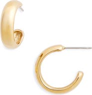 JENNY BIRD Small Staple Hoop Earrings