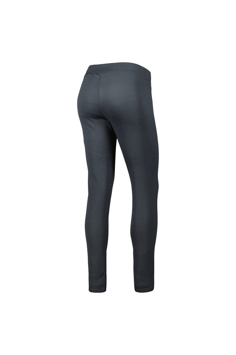Women's Concepts Sport Charcoal Iowa Hawkeyes Upbeat Sherpa Leggings, Alternate, color, Charcoal