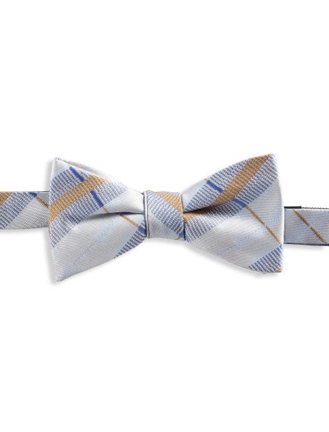 Modern Plaid Bow Tie