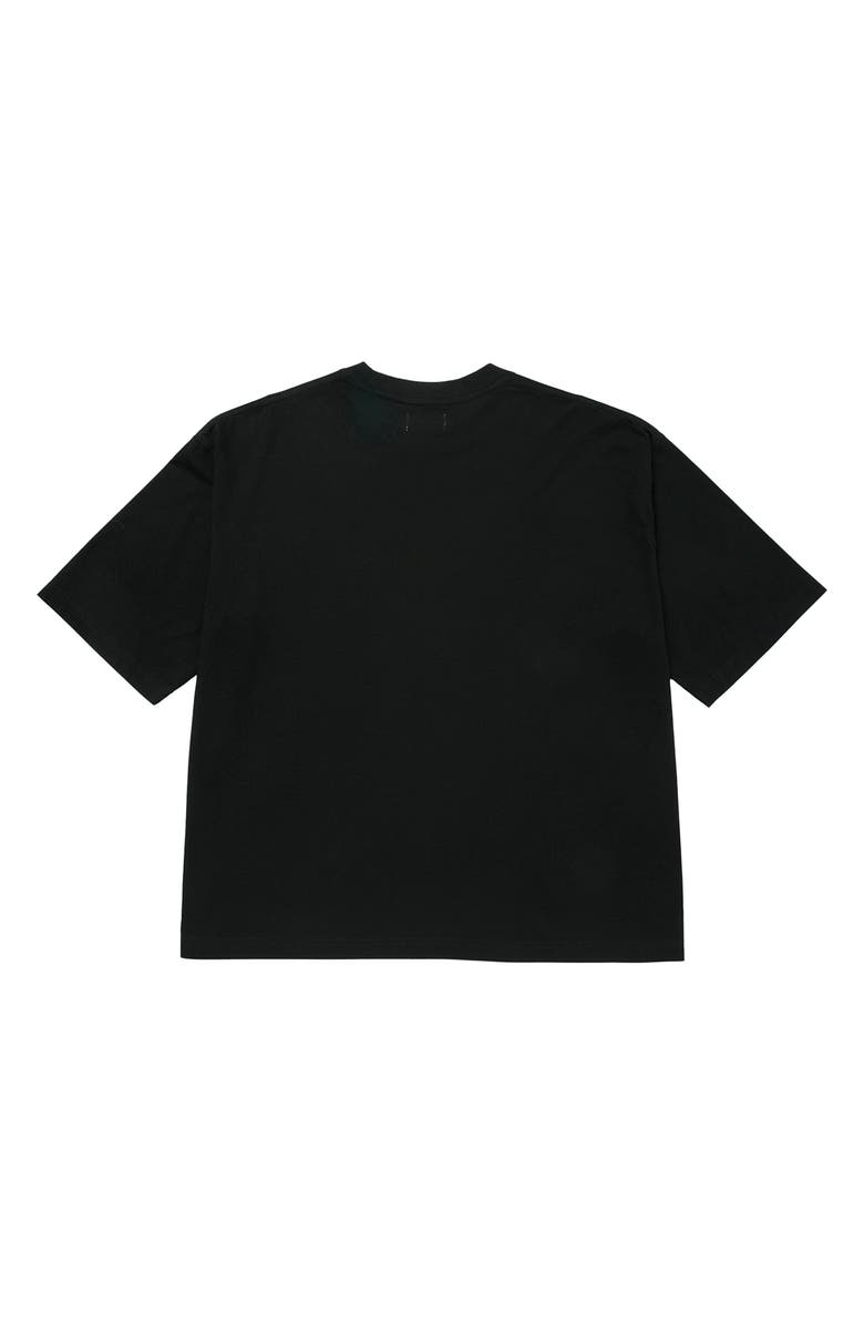 HONOR THE GIFT Crest Logo Embroidered Box T-Shirt, Alternate, color,
