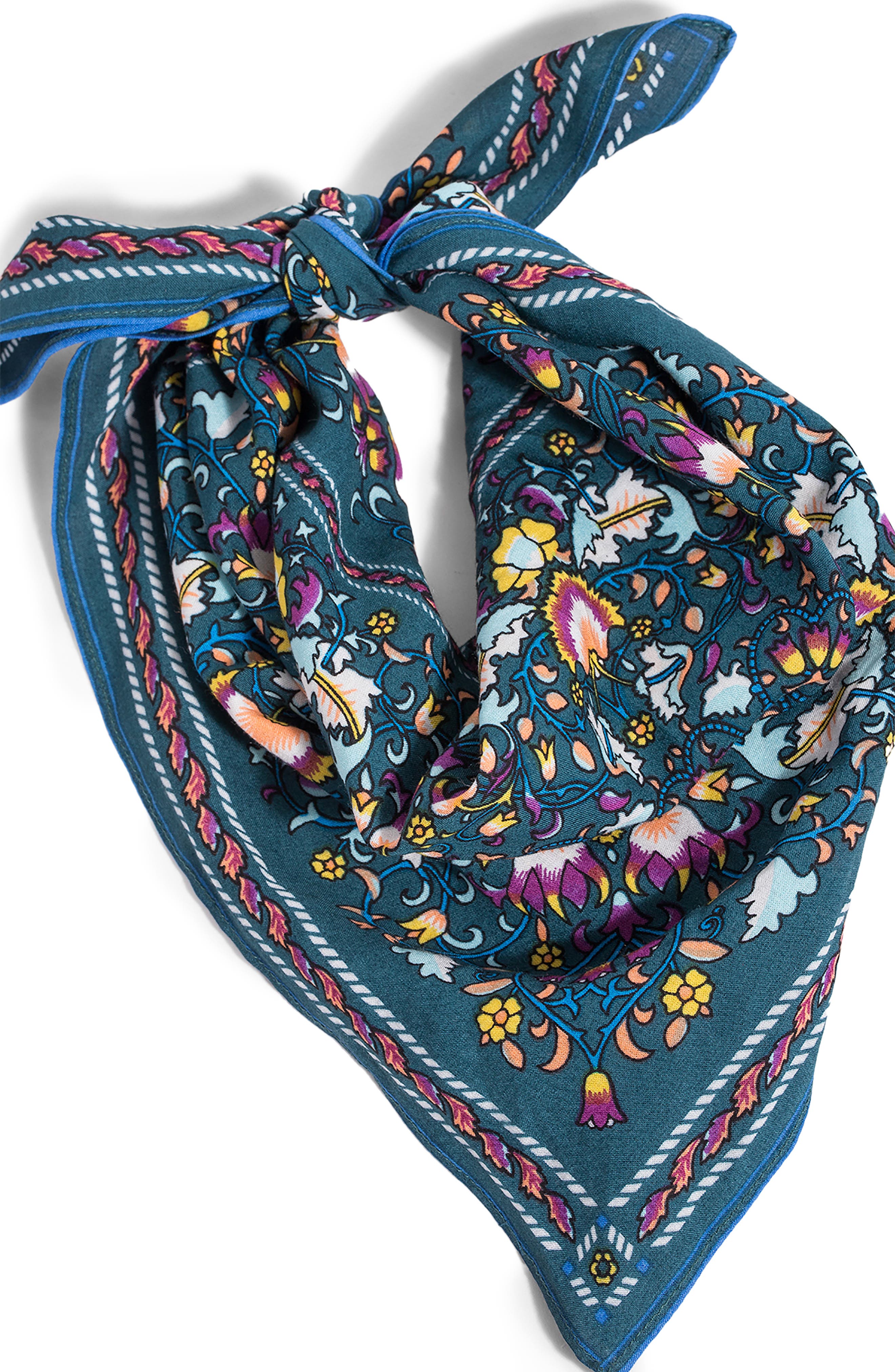 Paisley Floral Bandana