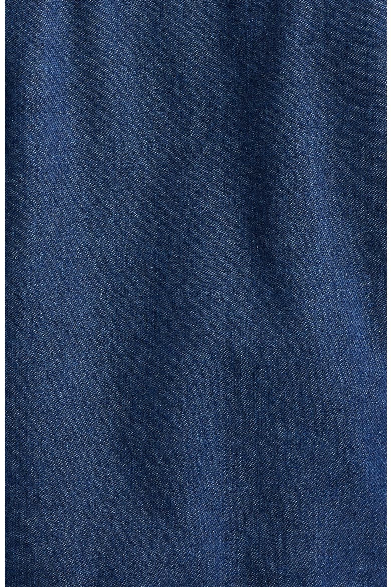 Pleated Denim Jacket, Alternate, color, INDIGO