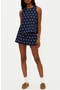 Navy Polka Dot