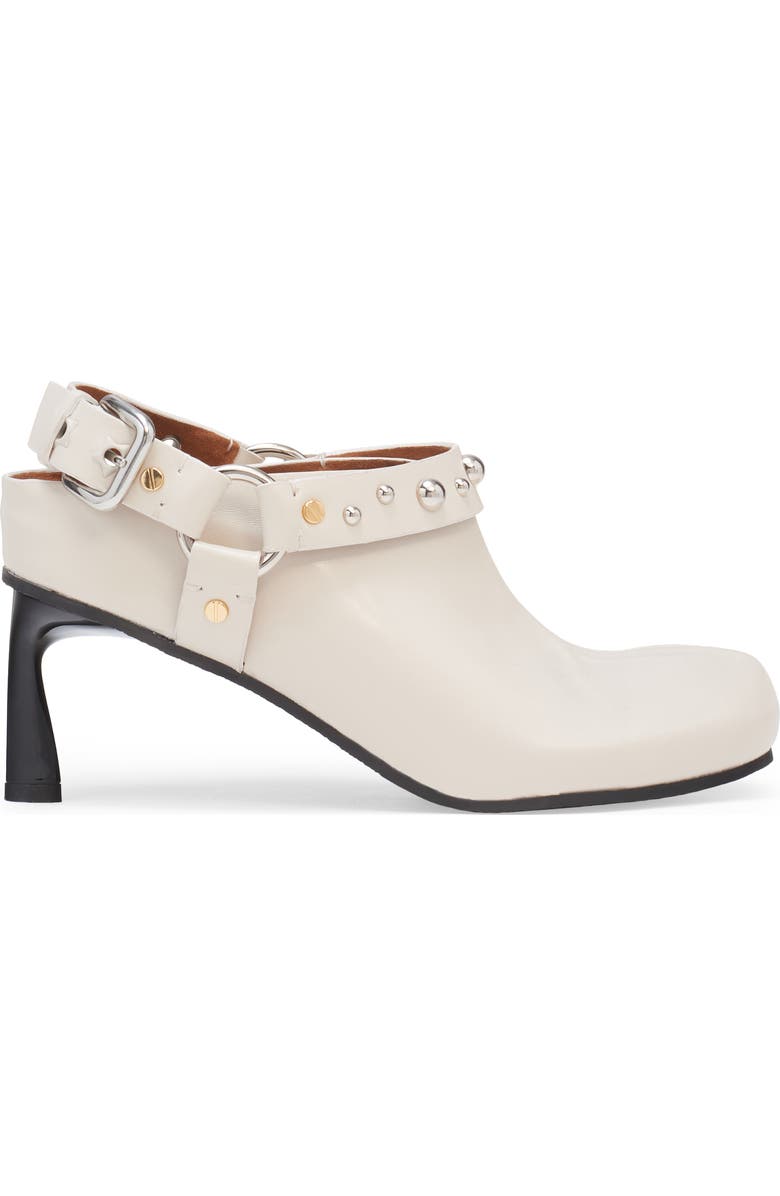 Stella McCartney Elyse Studded Slingback Harness Clog, Alternate, color, Stone