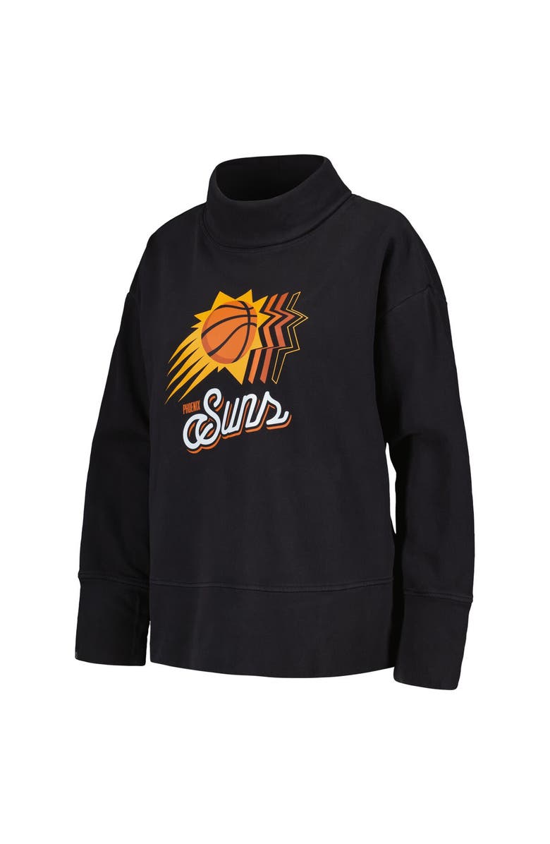 LEVELWEAR Women's Levelwear Black Phoenix Suns Sunset Pullover Sweatshirt, Alternate, color, Black