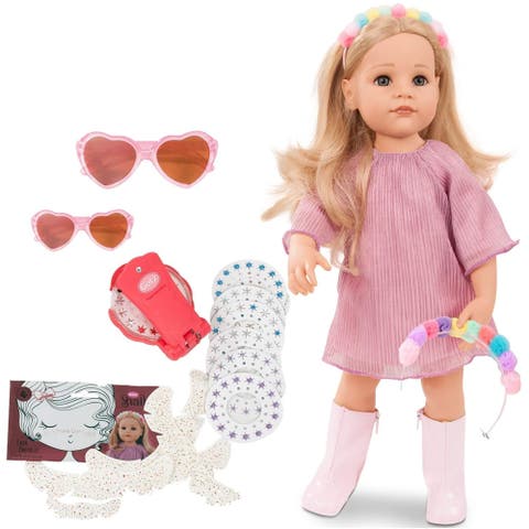 Hannah be My Mini Me 19.5" All Vinyl Doll