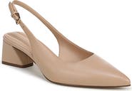 Franco Sarto Racer Slingback Pointed Toe Pump