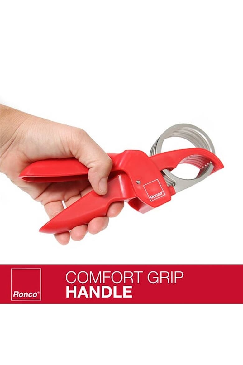 Handi Slicer for Fruit and Vegetable Chopping, Alternate, color, Red