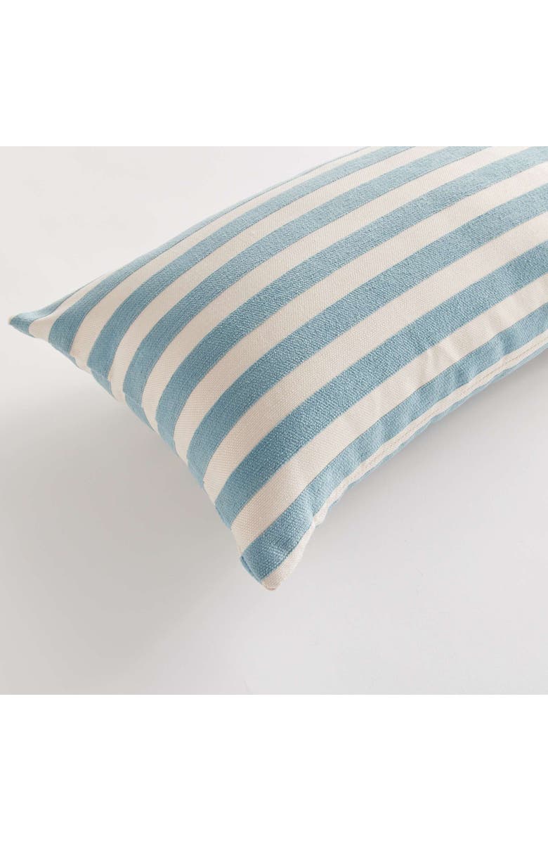 Napa Home & Garden Grant Lumbar Indoor-Outdoor Pillow, Alternate, color, Blue