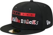 New Era Men's New Era Black Arizona Diamondbacks Ransom 59FIFTY Fitted Hat