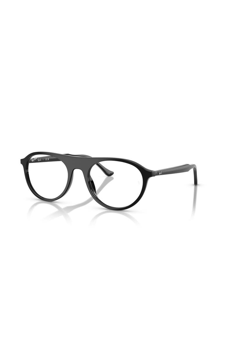 Ray-Ban 51mm Square optical glasses, Main, color, Black