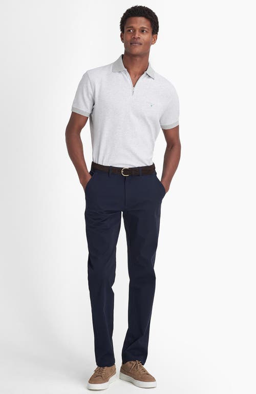 Barbour Men's Tailored-fit Comfort Stretch Trousers In Dark Navy