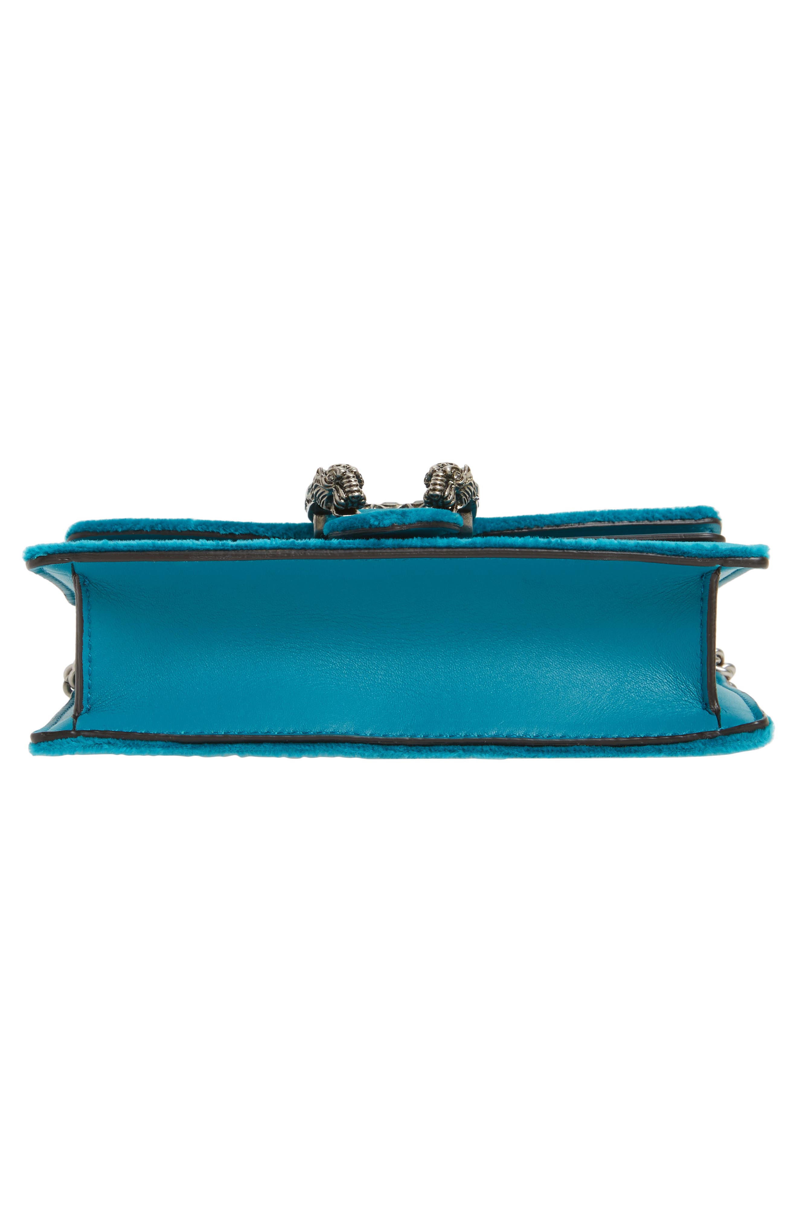 Gucci Super Mini Dionysus Velvet Shoulder Bag, Alternate, color, 