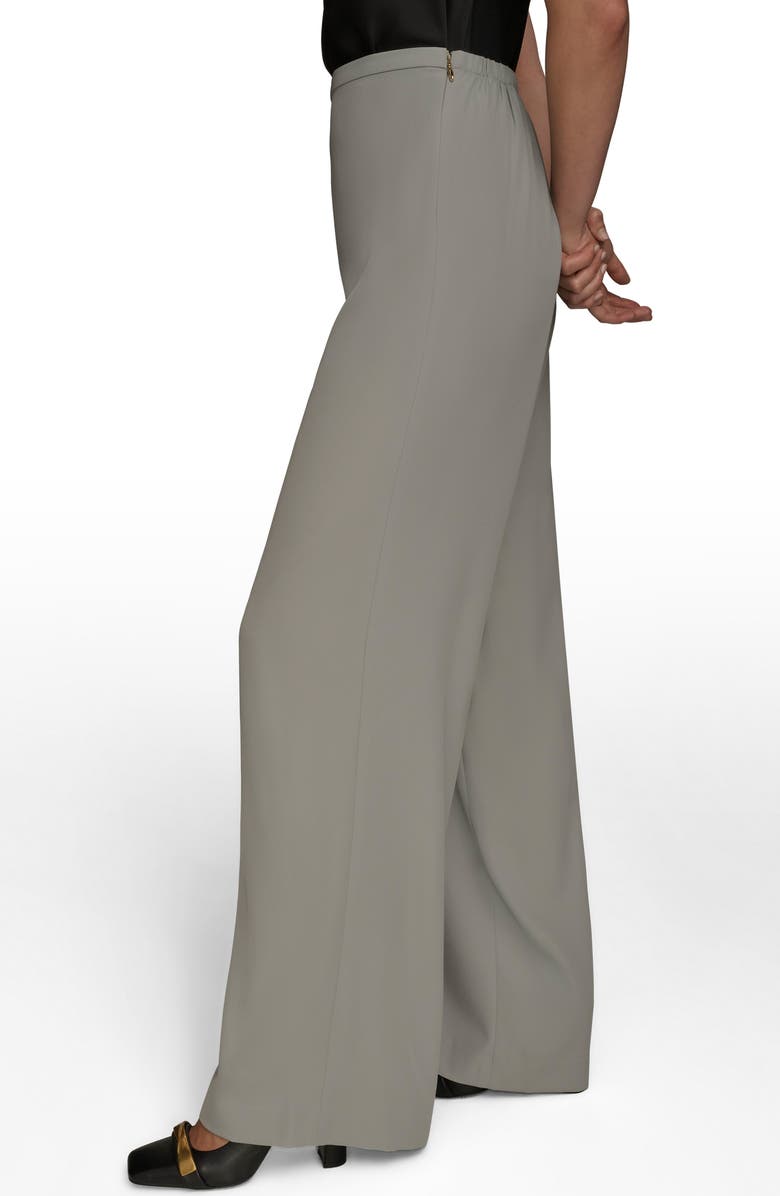 Donna Karan New York Pull-On Wide Leg Pants, Alternate, color, Weathered