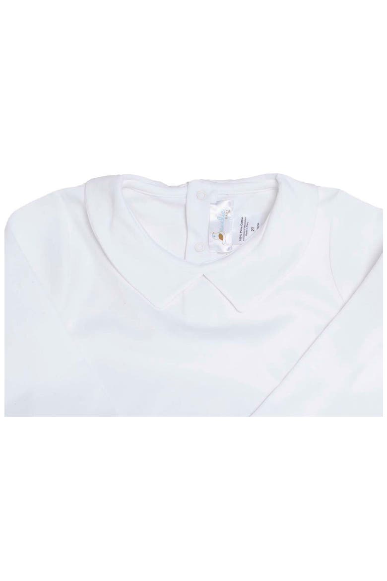 Pointed Collar Long Sleeve Shirt, Alternate, color, White