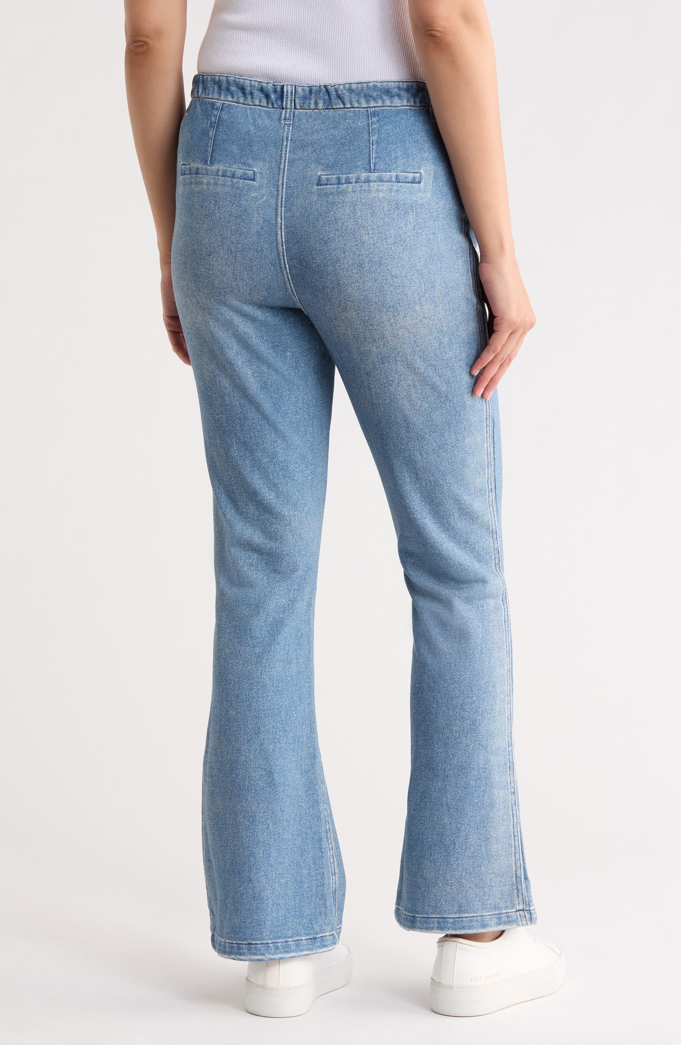 Patch Pocket Flare Jeans - image 2