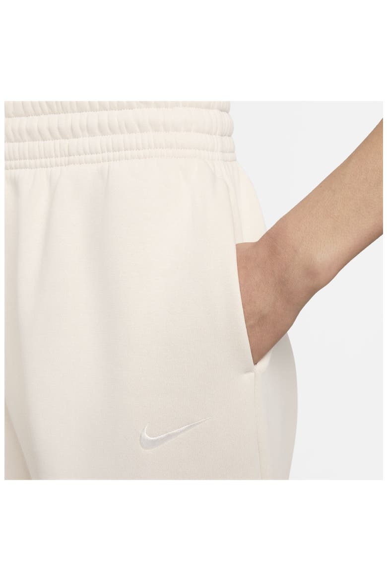 Sportswear Phoenix Fleece High-Waisted Oversized Sweatpants, Alternate, color, 104 LIGHT OREWOOD BROWN/ SAIL