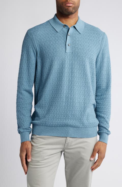 Capital Long Sleeve Polo Sweater