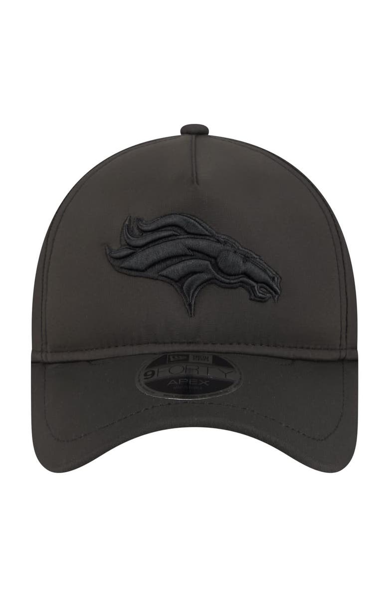 New Era Men's New Era  Black Denver Broncos Apex 9FORTY Adjustable Hat, Alternate, color, Black
