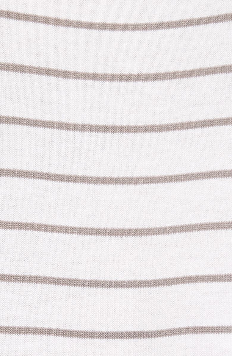 BP. Remix Stripe Peplum Top, Alternate, color, 